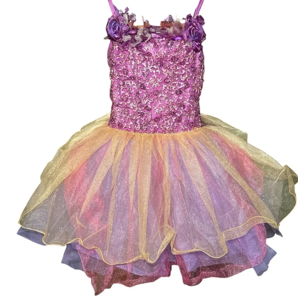 Curtain Call Kids Costume Dress Size 7/8 Girls Ballet Dance Theater